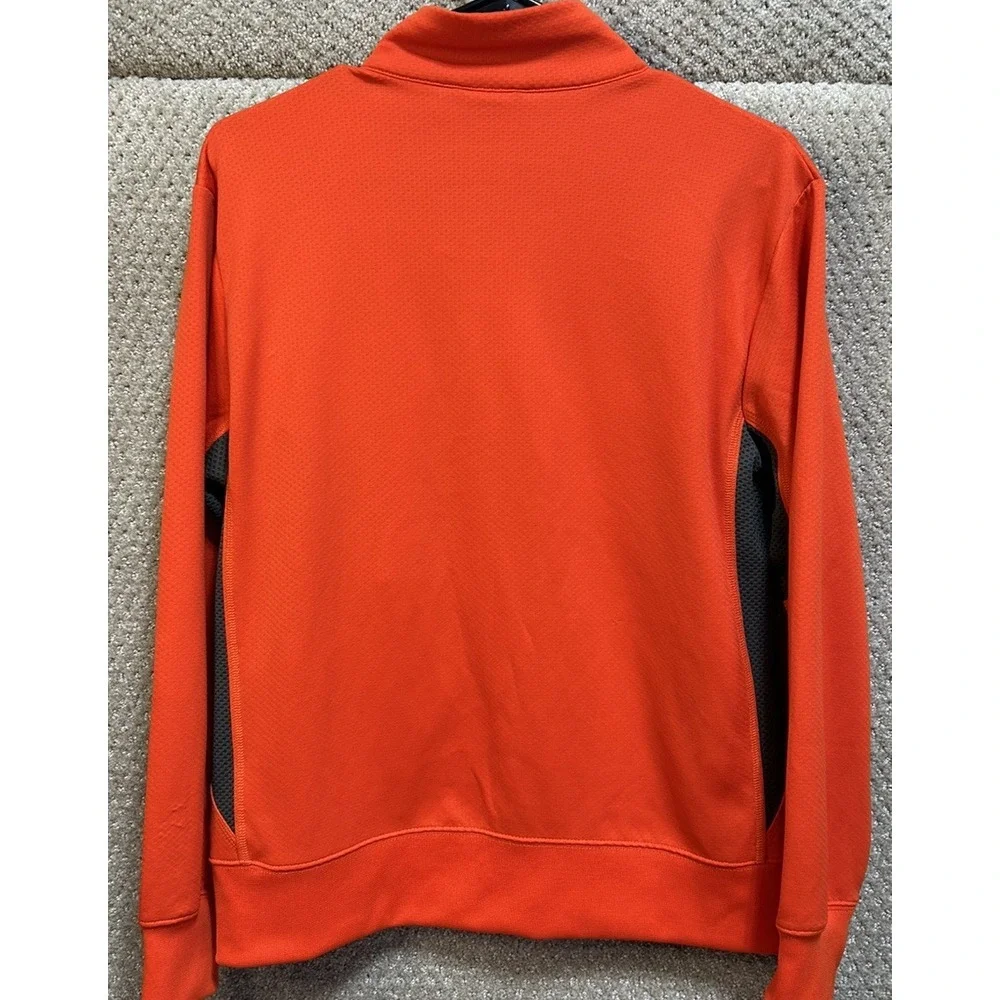 Nike Dri-Fit Full Zip Long‎ Sleeve Sweat Jacket Orange Boys Size XL NWT